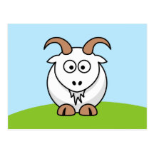 Saanen Goat Postcards