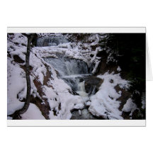 sable falls greeting card