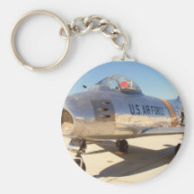 Sabre Jet - Korean War Keychain