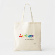 Sac Autisme un monde à découvrir Canvas Bag