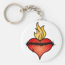Sacred Heart - Customised Keychains