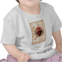 Sacred Heart Tee Shirts