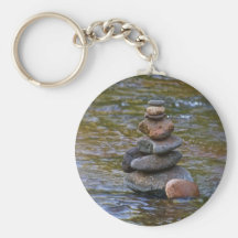 Sacred rock pile Sedona Creak Key Chain