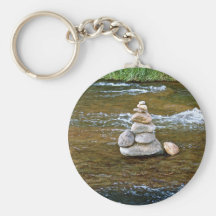 Sacred rock pile Sedona Creak Key Chains