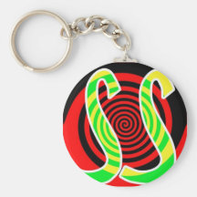 Sacred Spiral Keychain