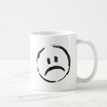 Sad Coffee Mug