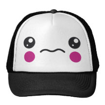 Sad Face Mesh Hat