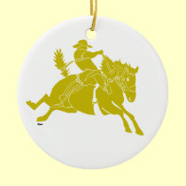 SaddlebroncGold copy ornaments