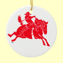 SaddlebroncRed ornaments