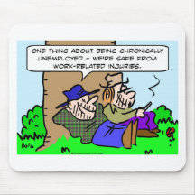 safe from work related injury mouse pad