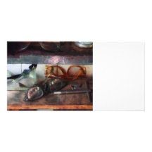 Safety Glasses Personalized Photo Card