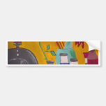 Saffron And Chillies Bumper Stickers