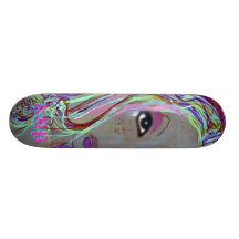 Saffron Neon # 42 Skate Decks