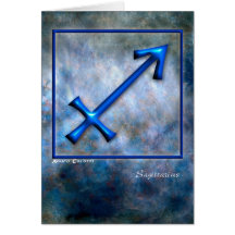 SAGITARIUS GREETING CARDS