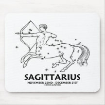Sagittarius (November 22nd - December 21st) Mouse Pads