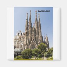 Sagrada Familia Barcelona Spain Refrigerator Magnets