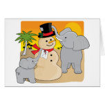 Sahara Christmas Greeting Card