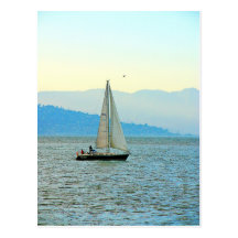 SAIL BOAT POSTCARD