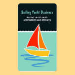 Sail Yacht Sailing Boat Boating Business Cards business cards