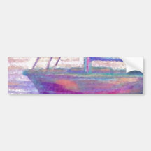 Sailboat in the Sunset CricketDiane Designer Stuff Bumper Stickers