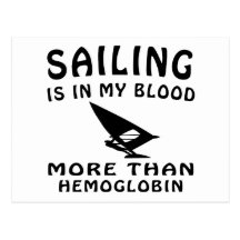 Sailing Design Postcards