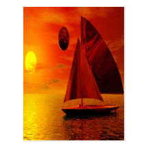 SAILING DREAMS POSTCARD