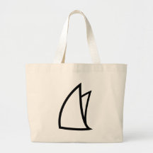 sailing icon tote bags