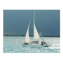 Sailing in Mexico Post Cards