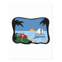 Sailing Postcard