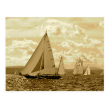 Sailing Postcard