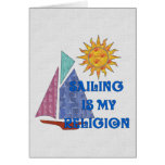Sailing Religion Card
