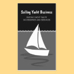 Sailing Yacht Sail Boat Boating Business Cards business cards