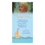 Sailor Boy Thank You for the Gift Photocard Customized Photo Card