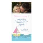 Sailor Girl Birthday Party Invitation Photocard Photo Card