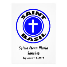 Saint Basil Invite