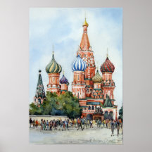 Saint Basil - Moscow Print