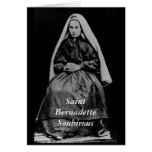 Saint Bernadette Soubirous Greeting Card