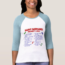 SAINT BERNARD Property Laws 2 Shirts