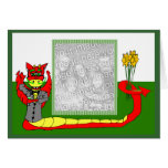 Saint David's day template - Customised Card