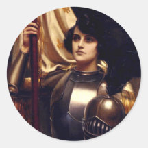 Saint Joan of Arc Round Sticker