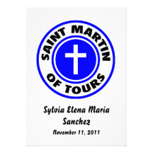 Saint Martin of Tours Invite