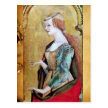 SAINT MARY MAGDALENE 2 Red, Gold,Parchment Post Cards