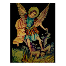Saint Michael The Archangel Postcard