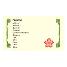 Sakura Business Card
