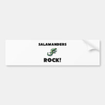 Salamanders Rock Bumper Sticker