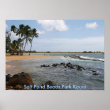 Salt Pond Beach Park Kauai Print