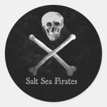 Salt Sea Pirates Sticker