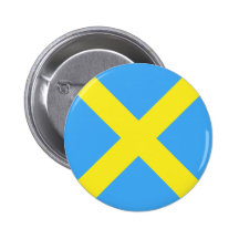 Saltire Pinback Buttons