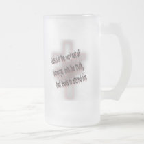Salvation in a nutshell mugs