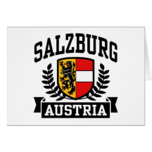 Salzburg Austria Greeting Cards